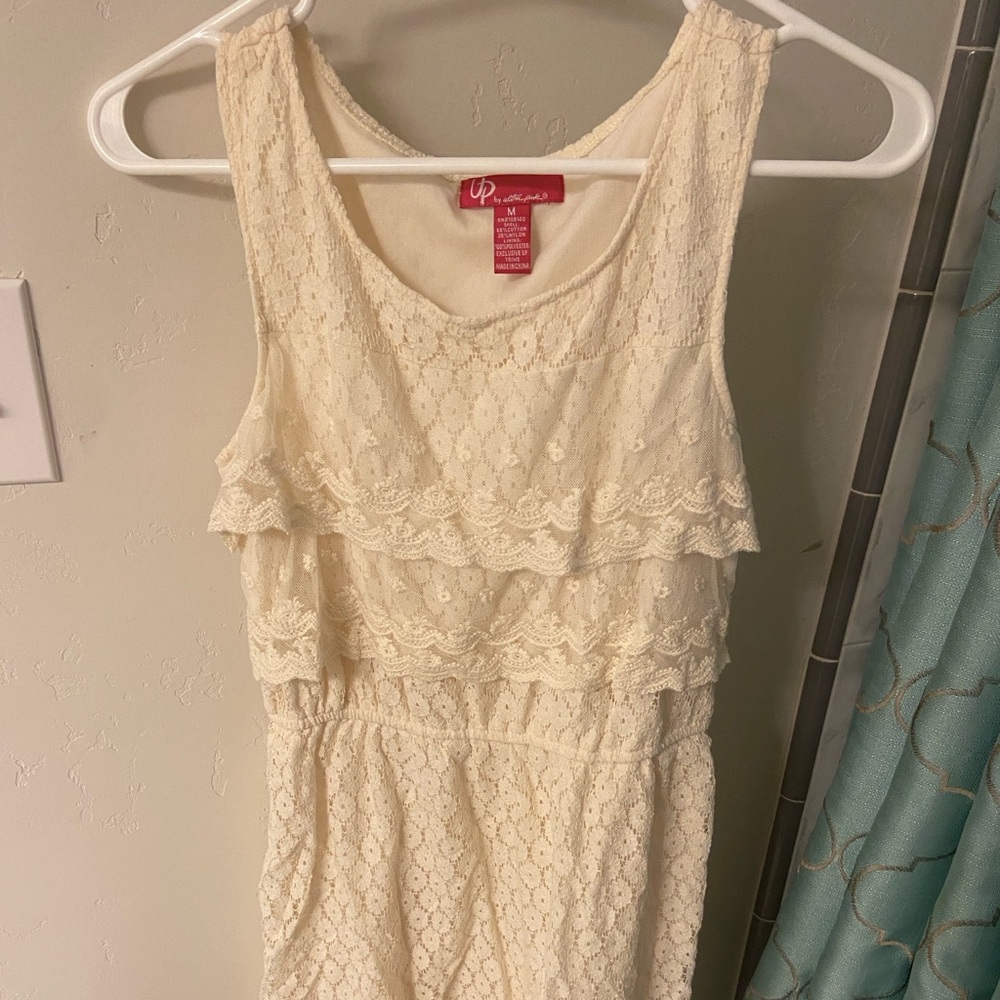 P by Ultra Pink Lacey Dress